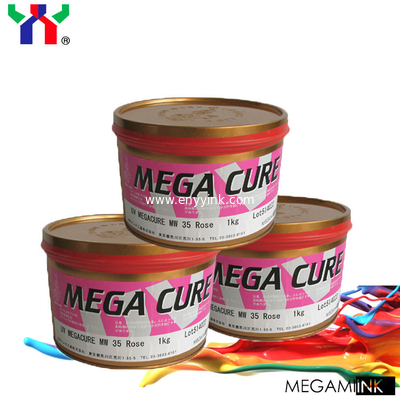 MW30 Red Japan UV Offset Printing Ink,UV Megacure Ink Supplier