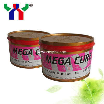 Offset printing MW35 Rose UV Megacure Ink Supplier