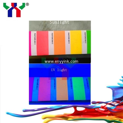 High Quality Offset UV Fluorescent Ink Pantone 803 Yellow For offset machine