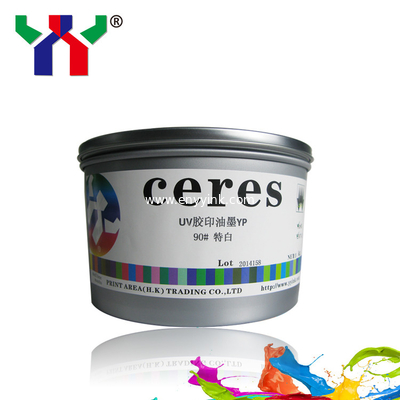 YP White UV Ink for offset printing