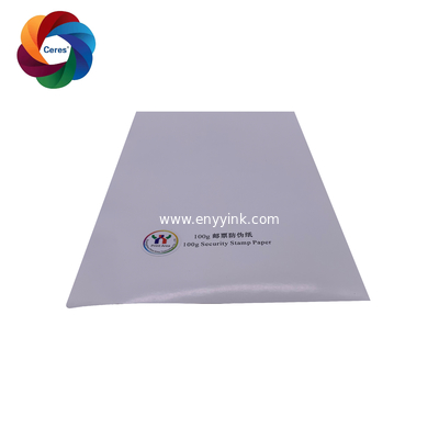 Ceres 100g Security stamp paper with colorful fiber,anti-counterfeit paper