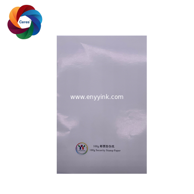 Ceres 100g Security stamp paper with colorful fiber,anti-counterfeit paper