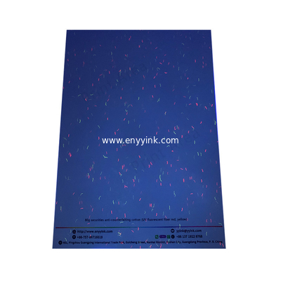 Ceres Security Paper with Colorful Fibers,70g,80g,85g,90g,100g security paper
